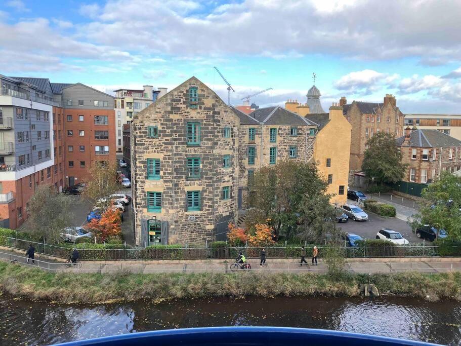 My Waterfront Apartment, Views Over Water Of Leith EDI Exteriér fotografie