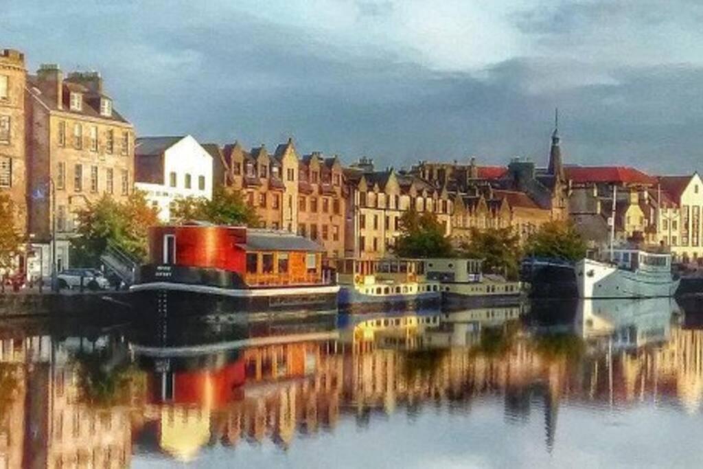My Waterfront Apartment, Views Over Water Of Leith EDI Exteriér fotografie