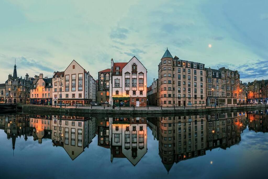 My Waterfront Apartment, Views Over Water Of Leith EDI Exteriér fotografie